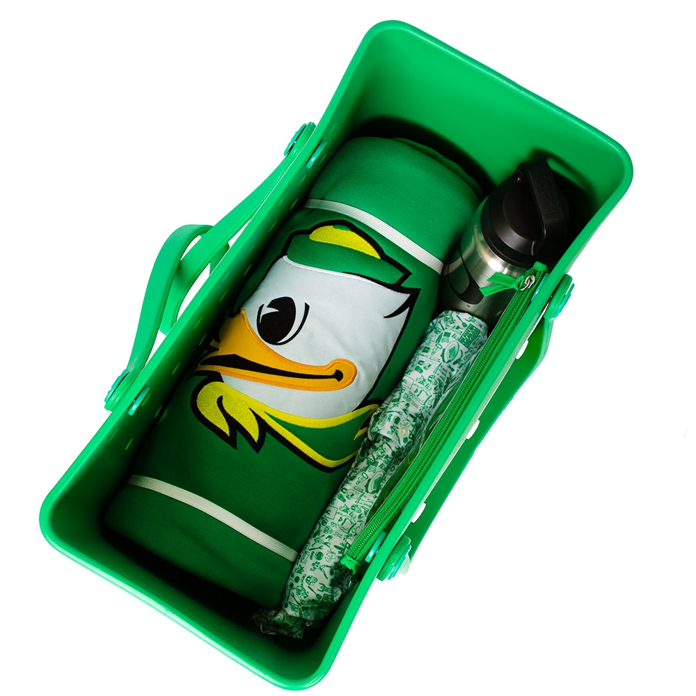 Classic Oregon O, Wincraft, Green, Tote, Fashion Bag, Plastic, Accessories, Bogg, Large, 984167